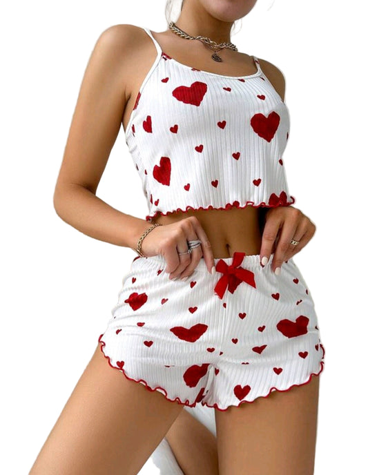 Valentines 2pc Pj set
