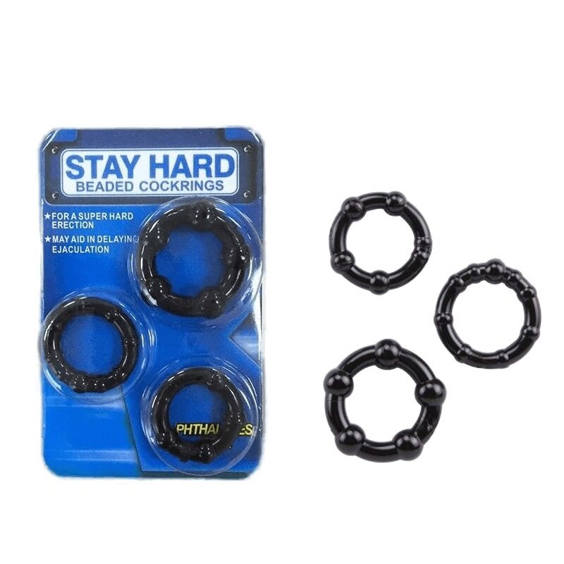 Stay Hard Rings 3pack