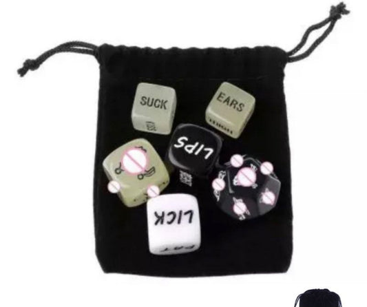 Adult Dice game (colours may vary)