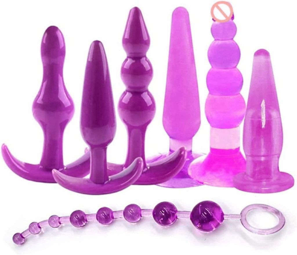 Silicone Anal Plugs/Training Kit