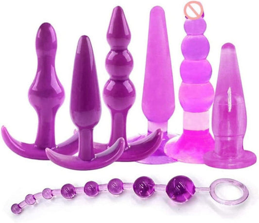 Silicone Anal Plugs/Training Kit