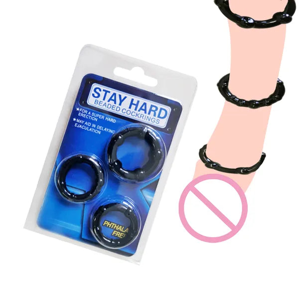 Stay Hard Rings 3pack