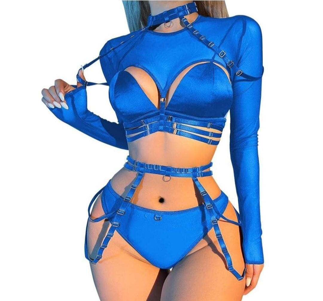Peek-a-blue-bee