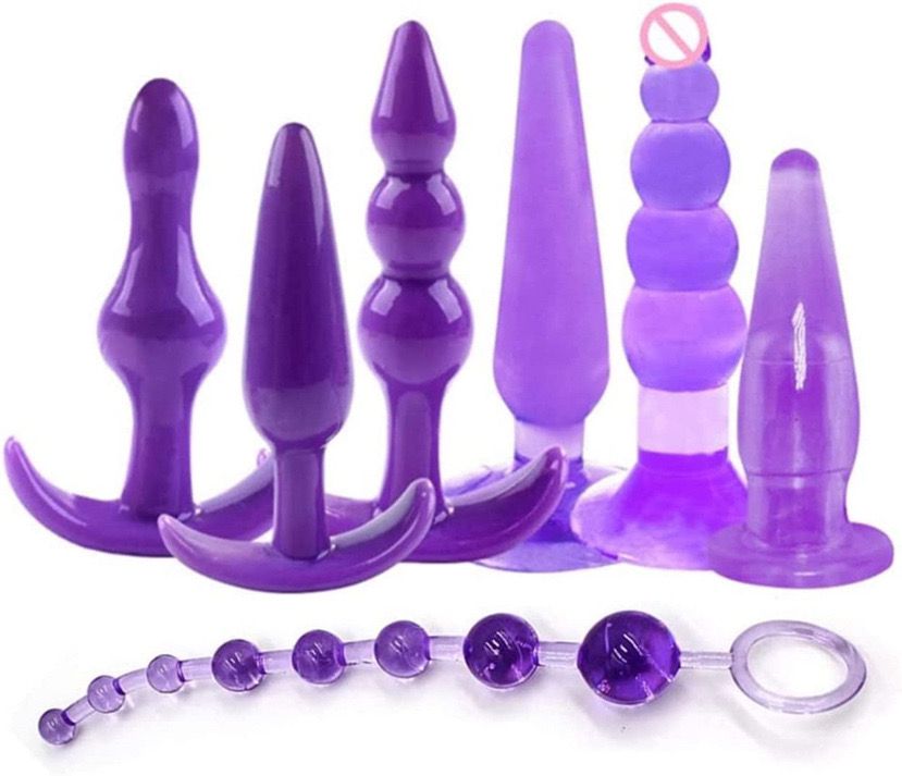 Silicone Anal Plugs/Training Kit
