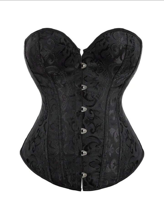 Floral Steel Boned Corset