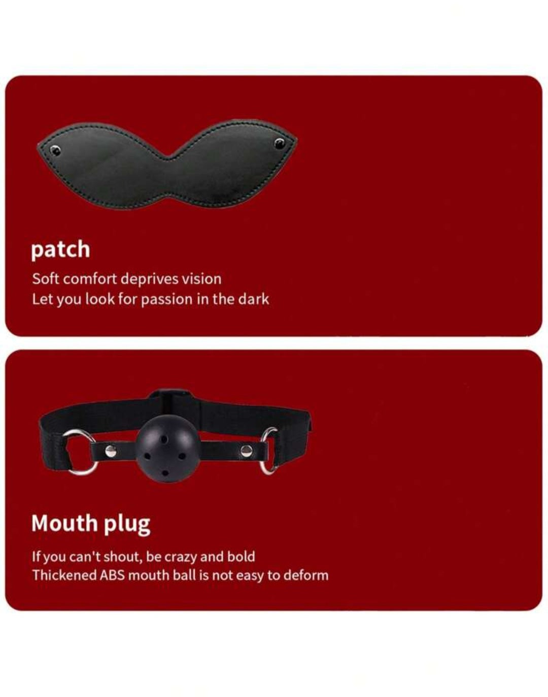 Bondage set 9pc - Beginners Explore Kit
