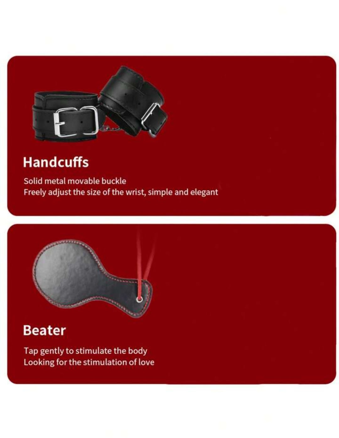 Bondage set 9pc - Beginners Explore Kit