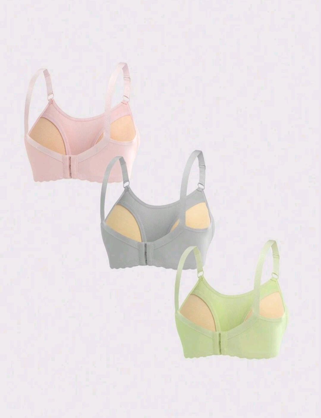 Soft Padded 3pack Maternity Bra