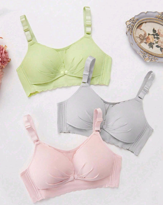 Soft Padded 3pack Maternity Bra