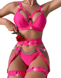 Strappy Chains Lingerie Set