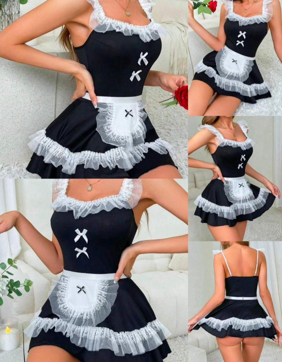 French Maid Lingerie Set