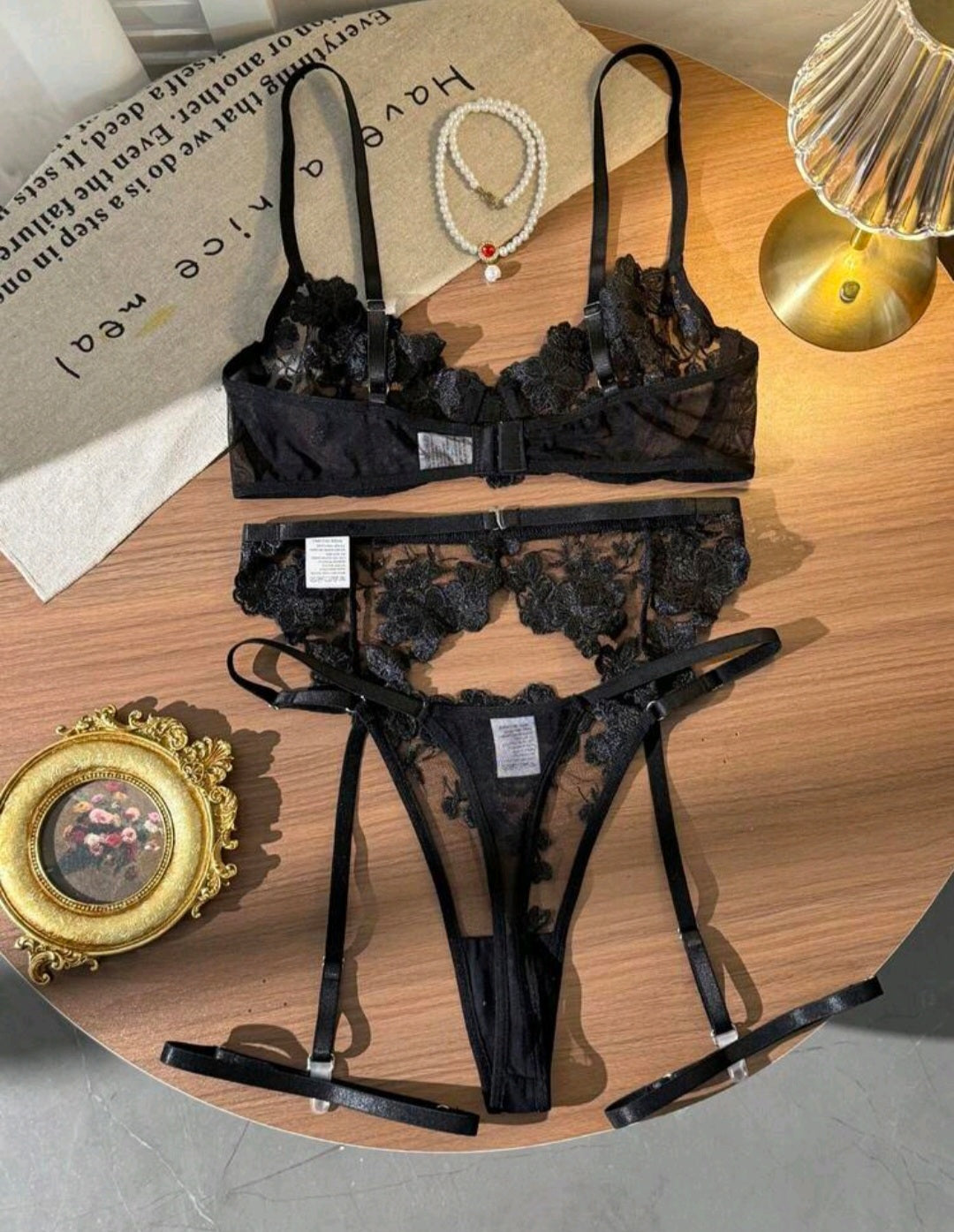 Lacey 5pc Lingerie Set