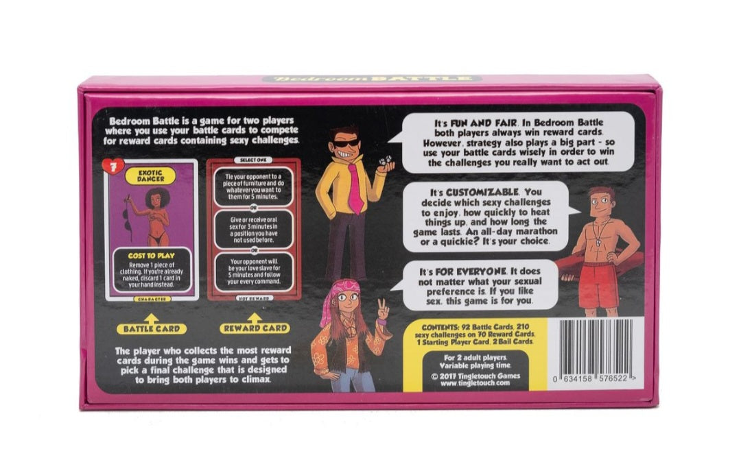 Bedroom Battle 18+ couples Game