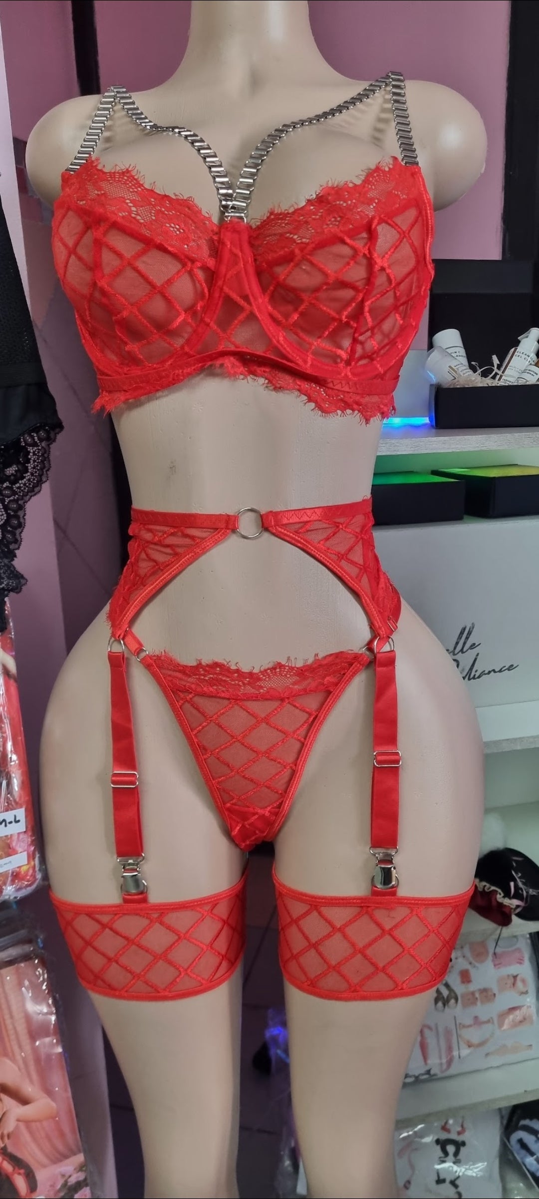 Diamond babe lingerie set