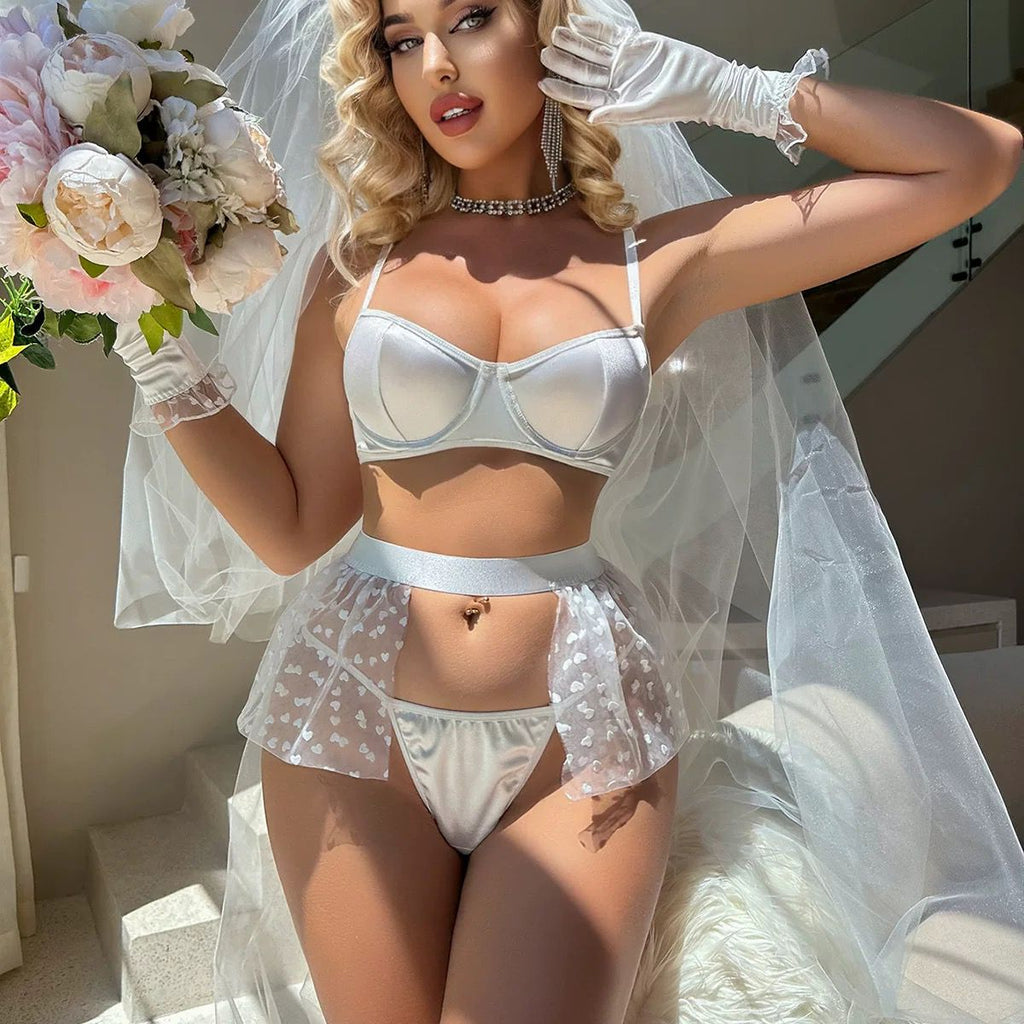 Love Heart Bridal set