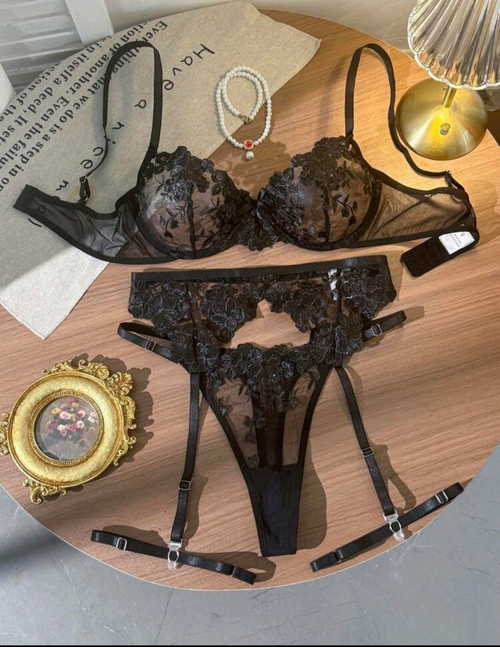 Lacey 5pc Lingerie Set