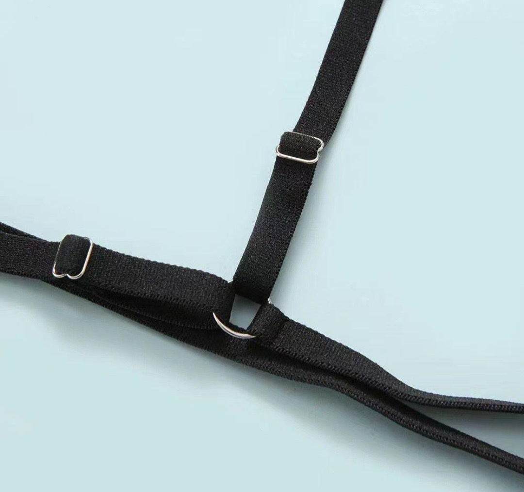 Chain Detail Sexy Lingerie Set