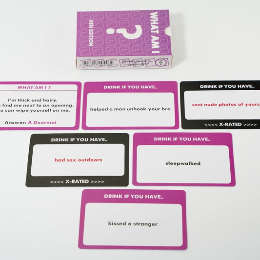 Drink If you have/what am i Card Game