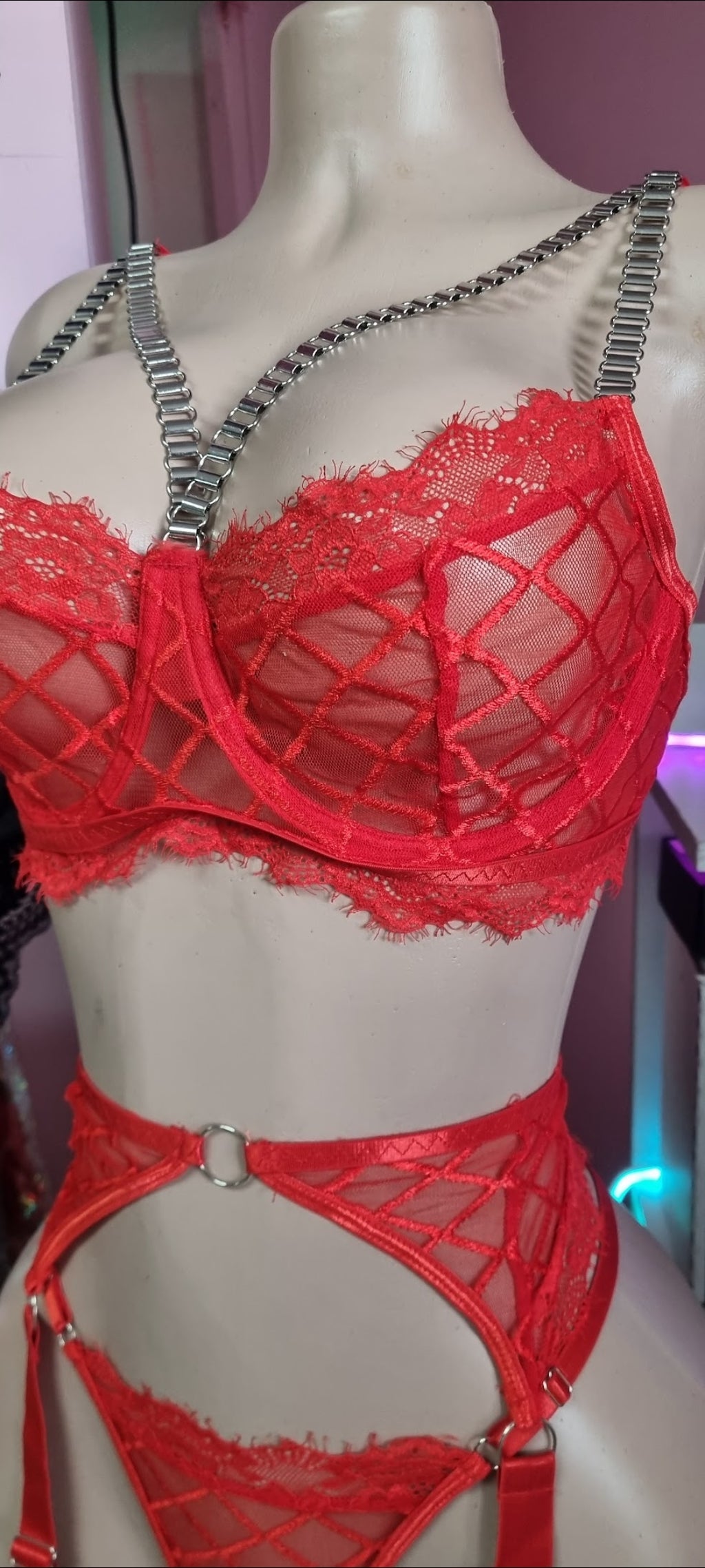 Diamond babe lingerie set