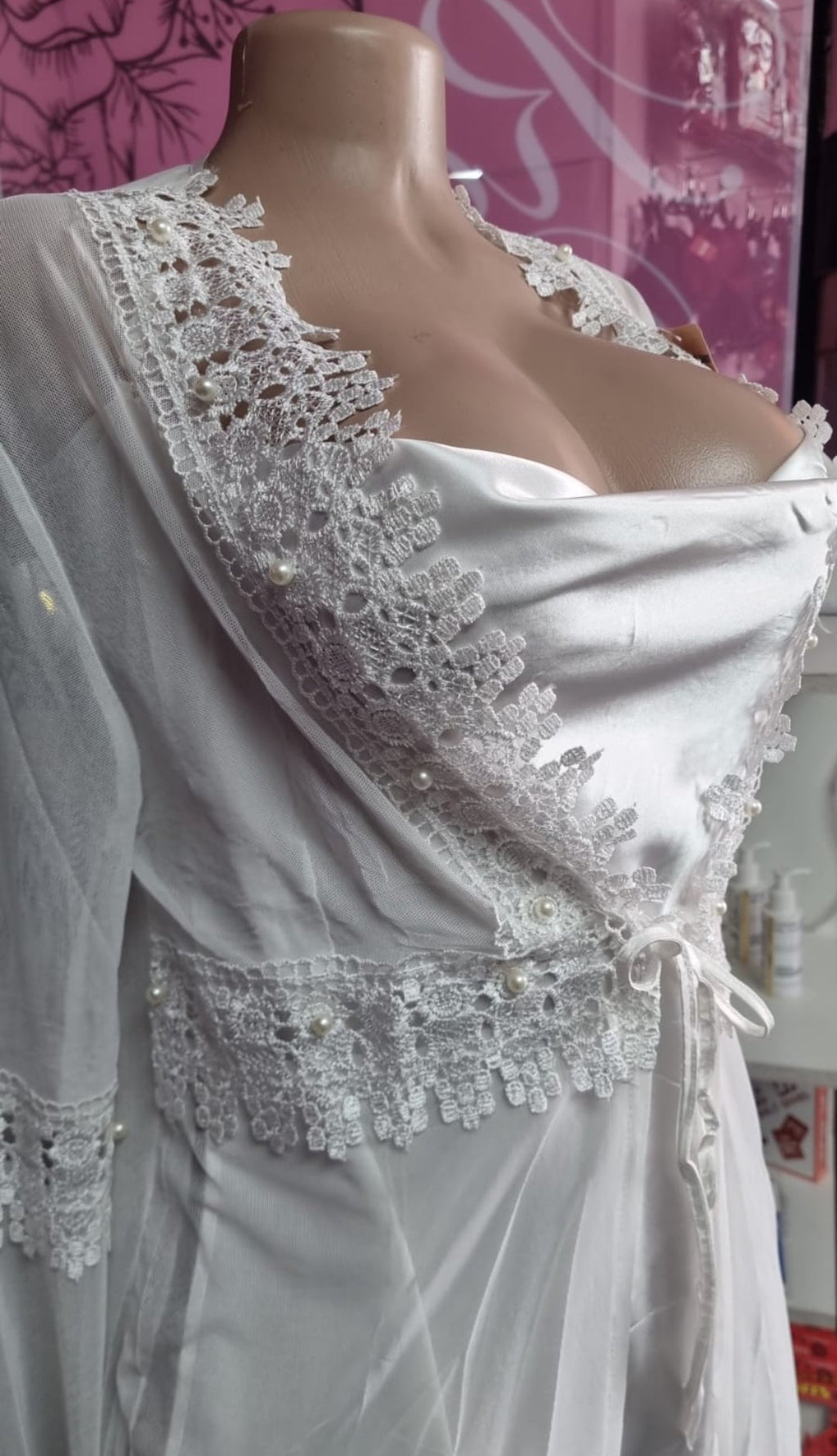 Bridal Night Dress + Robe