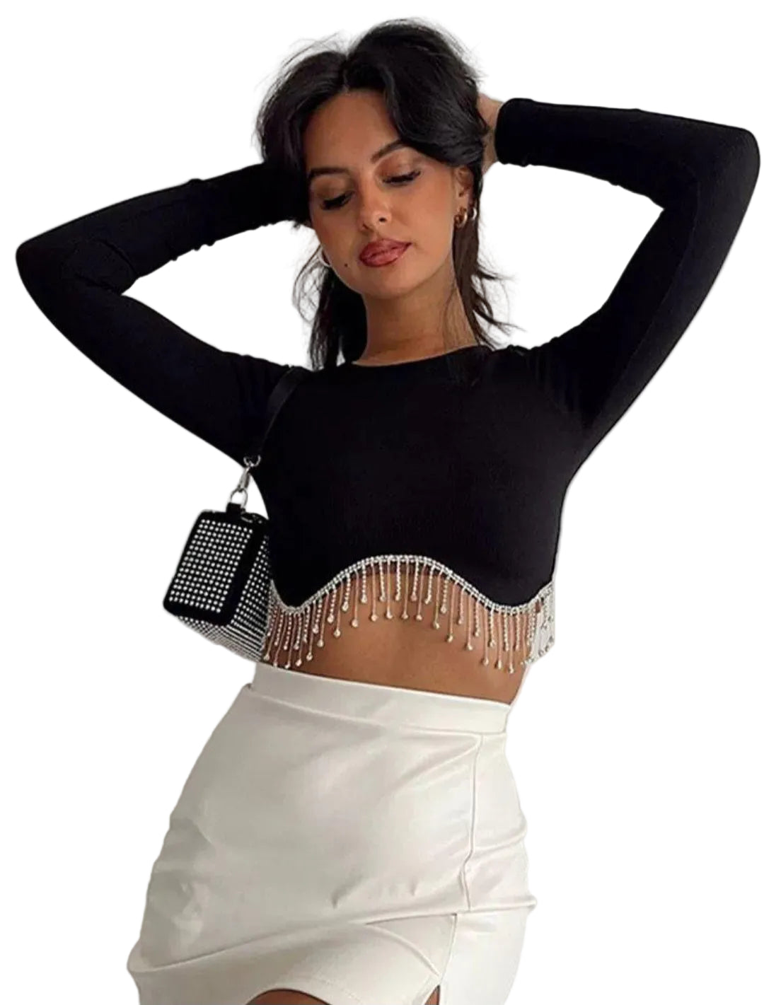 Long Sleeve Crop Top