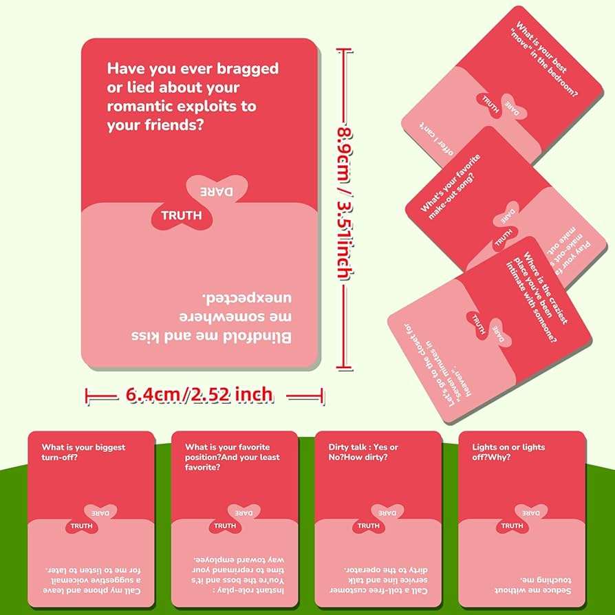 Truth Or Dare Card Game