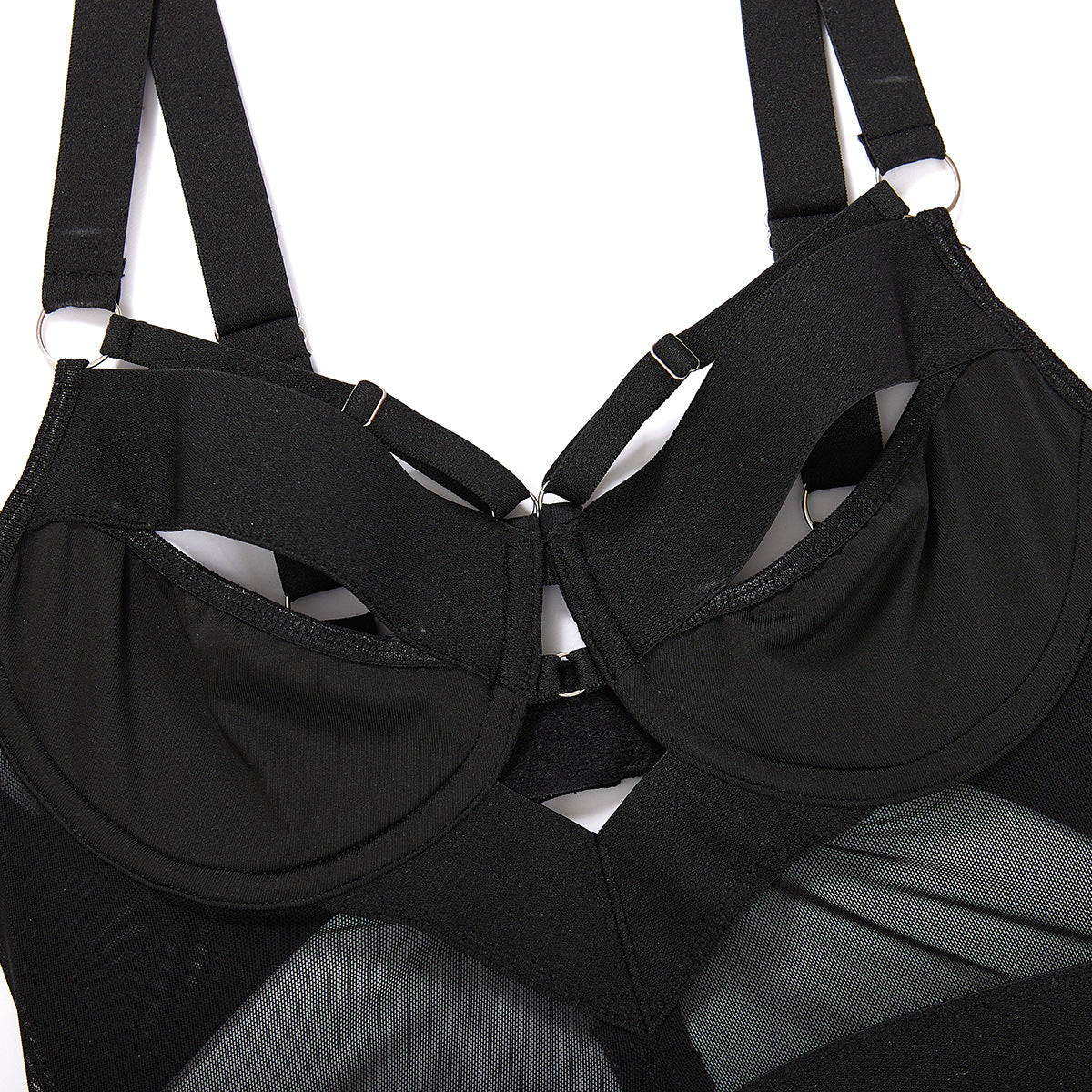 Strappy Lingerie Set