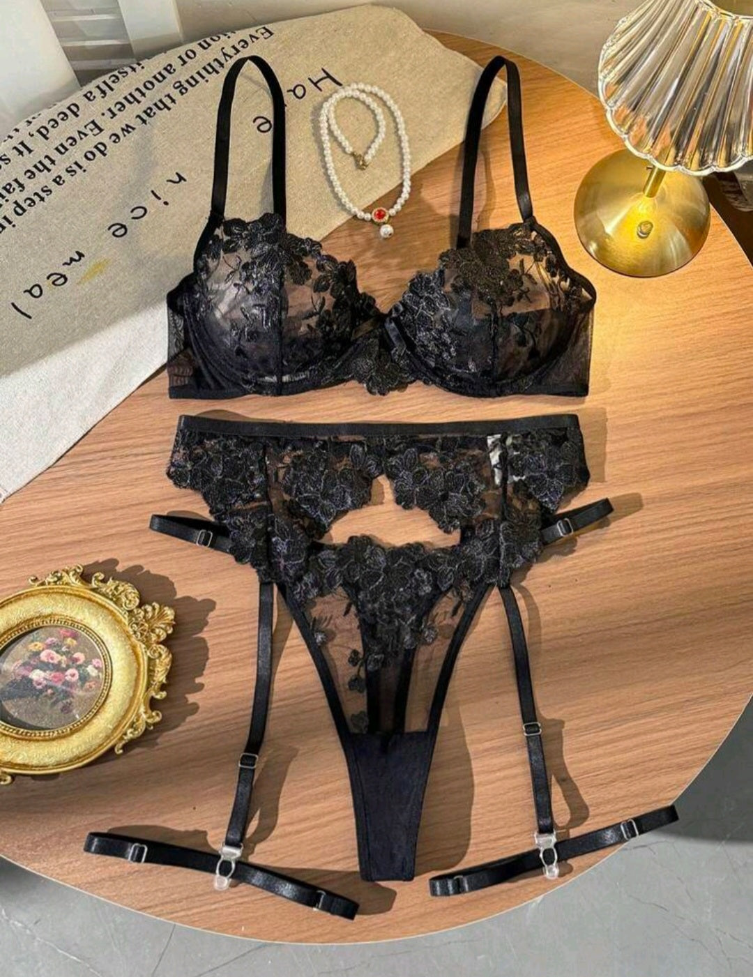 Lacey 5pc Lingerie Set