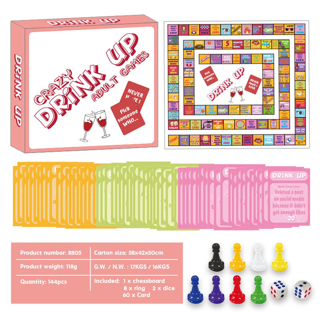 Drink Up Adult Board Game