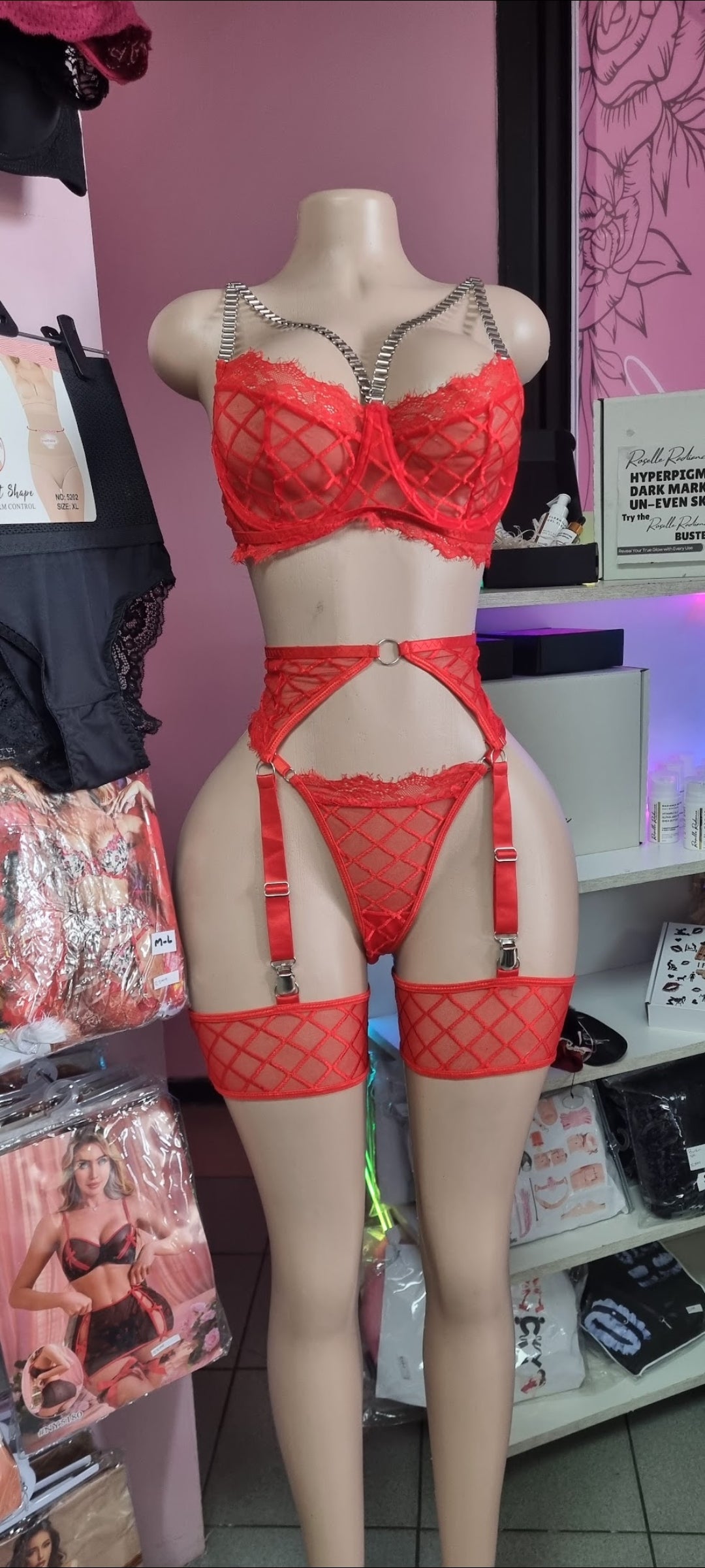 Diamond babe lingerie set
