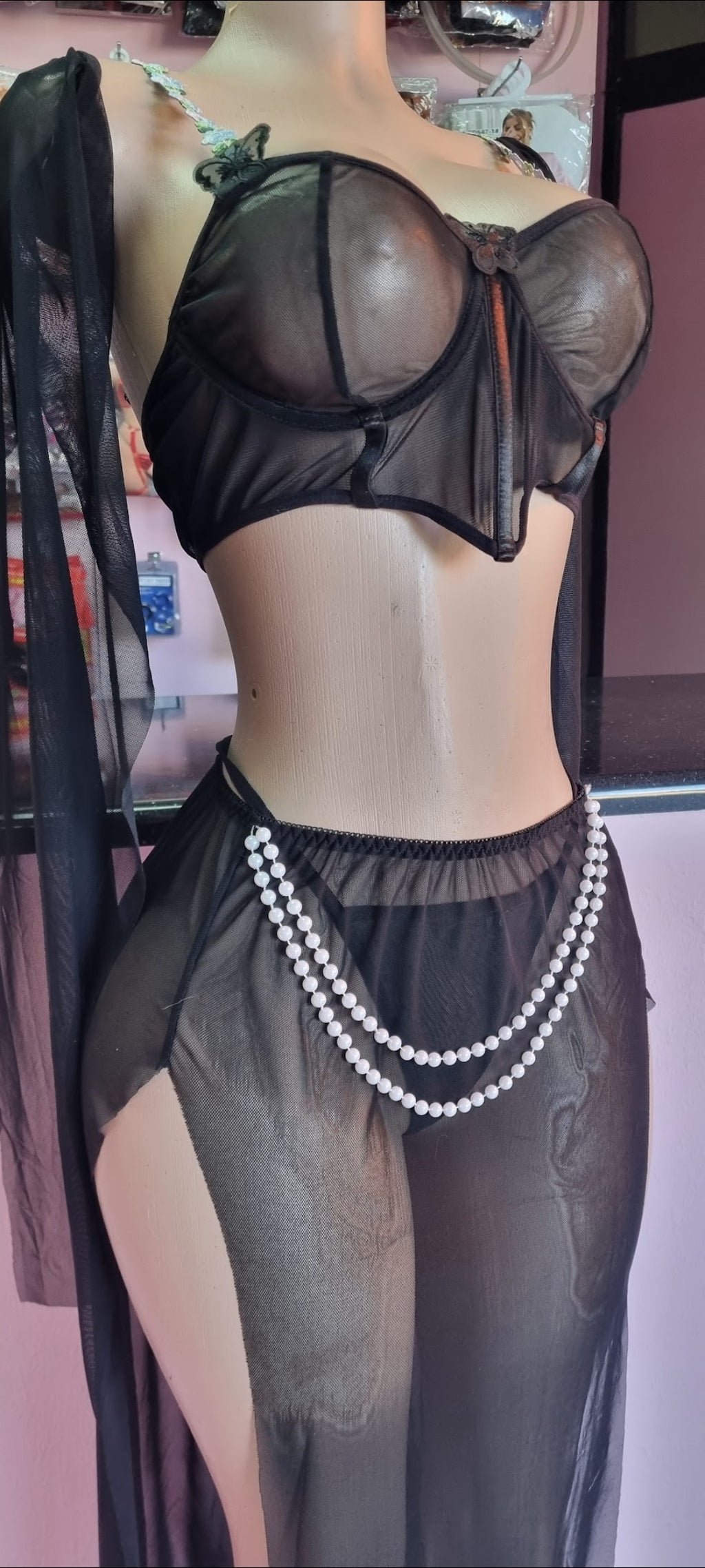 Butterflies and pearls