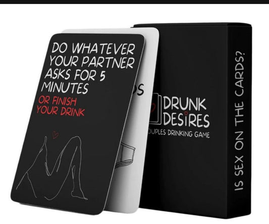 Drunk Desires Card Game