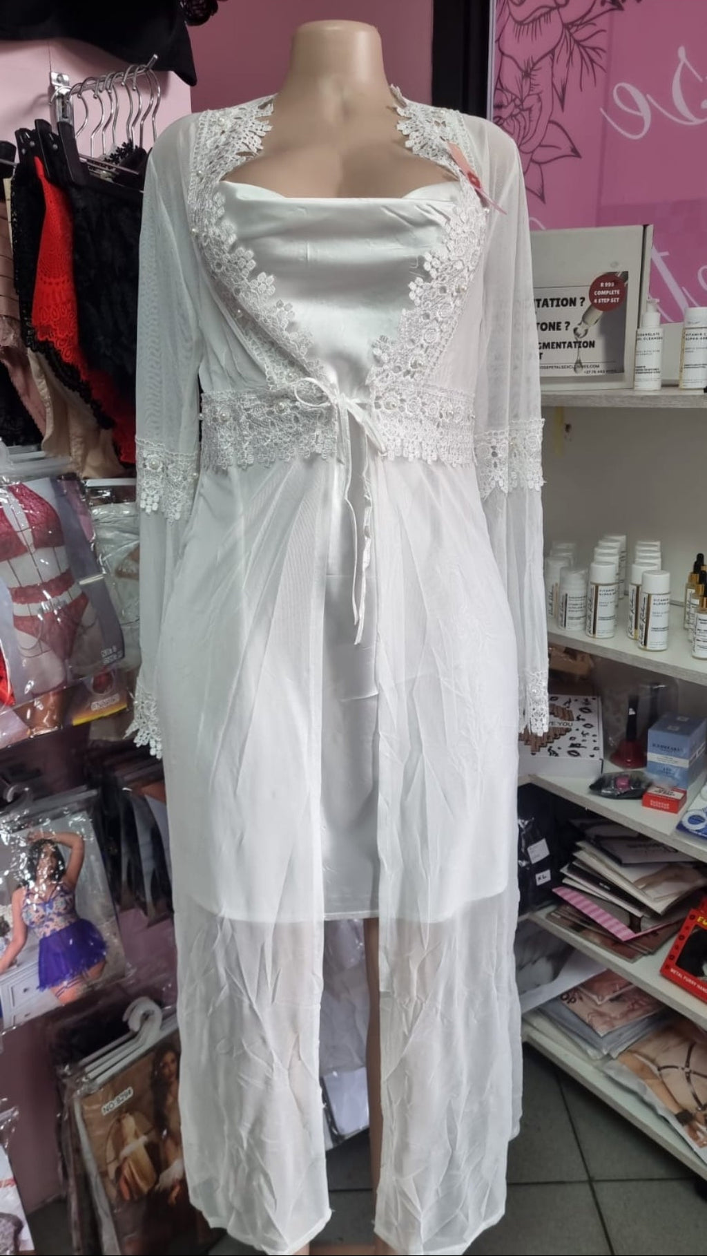 Bridal Night Dress + Robe