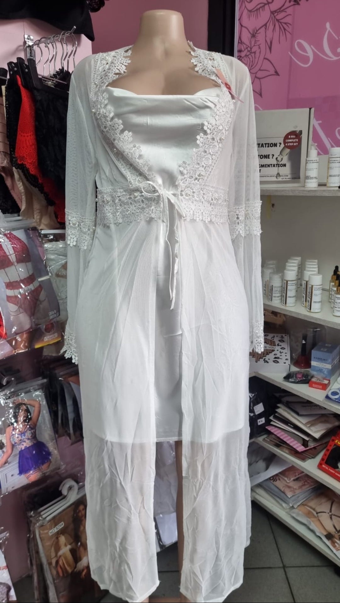 Bridal Night Dress + Robe
