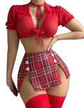 Sexy Student Roleplay Lingerie Set