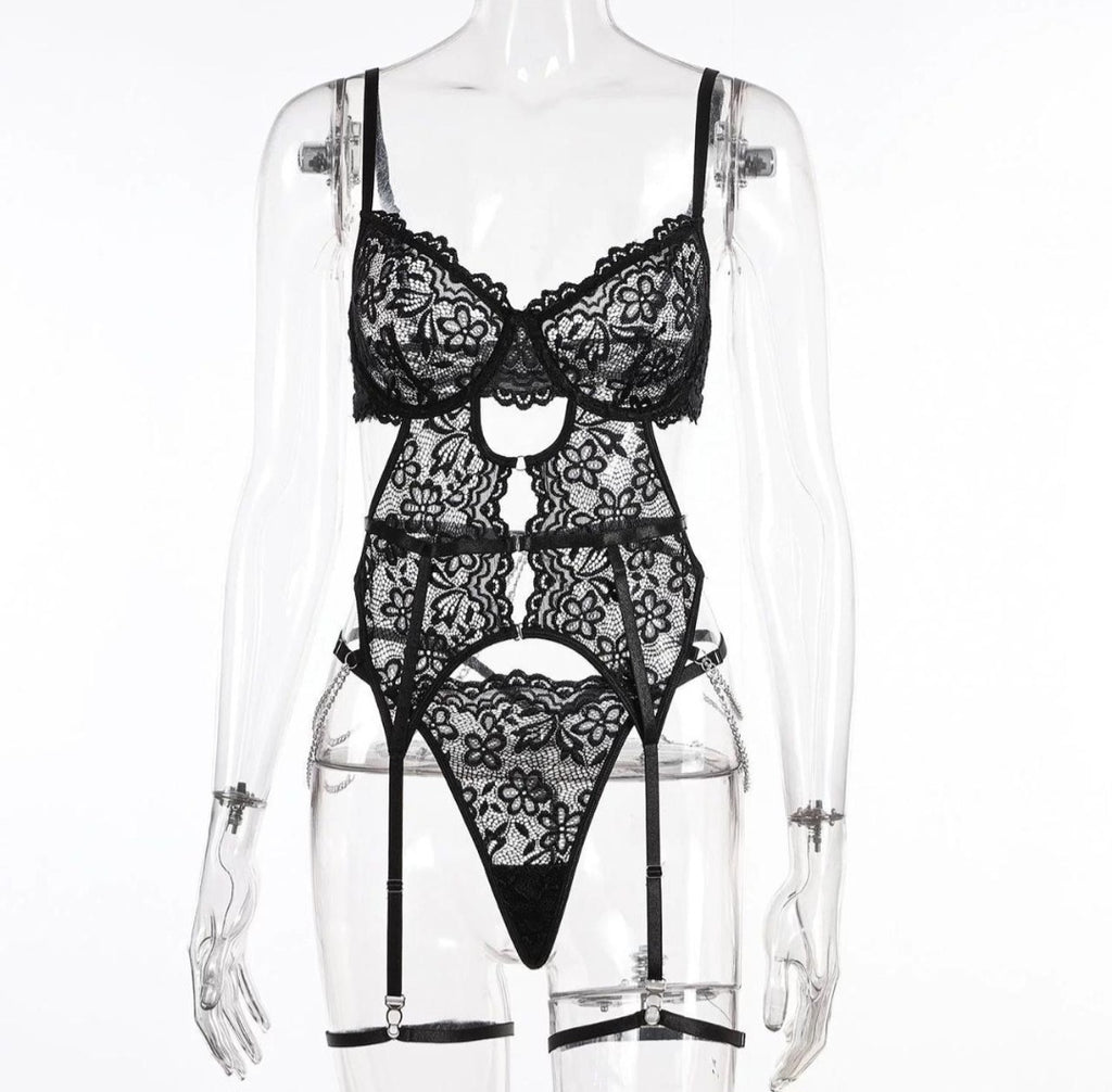 Lacey Lingerie Set