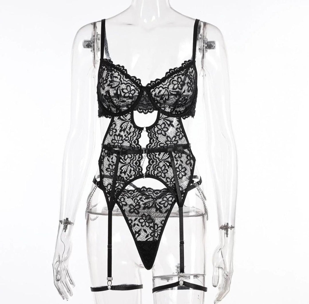 Lacey Lingerie Set