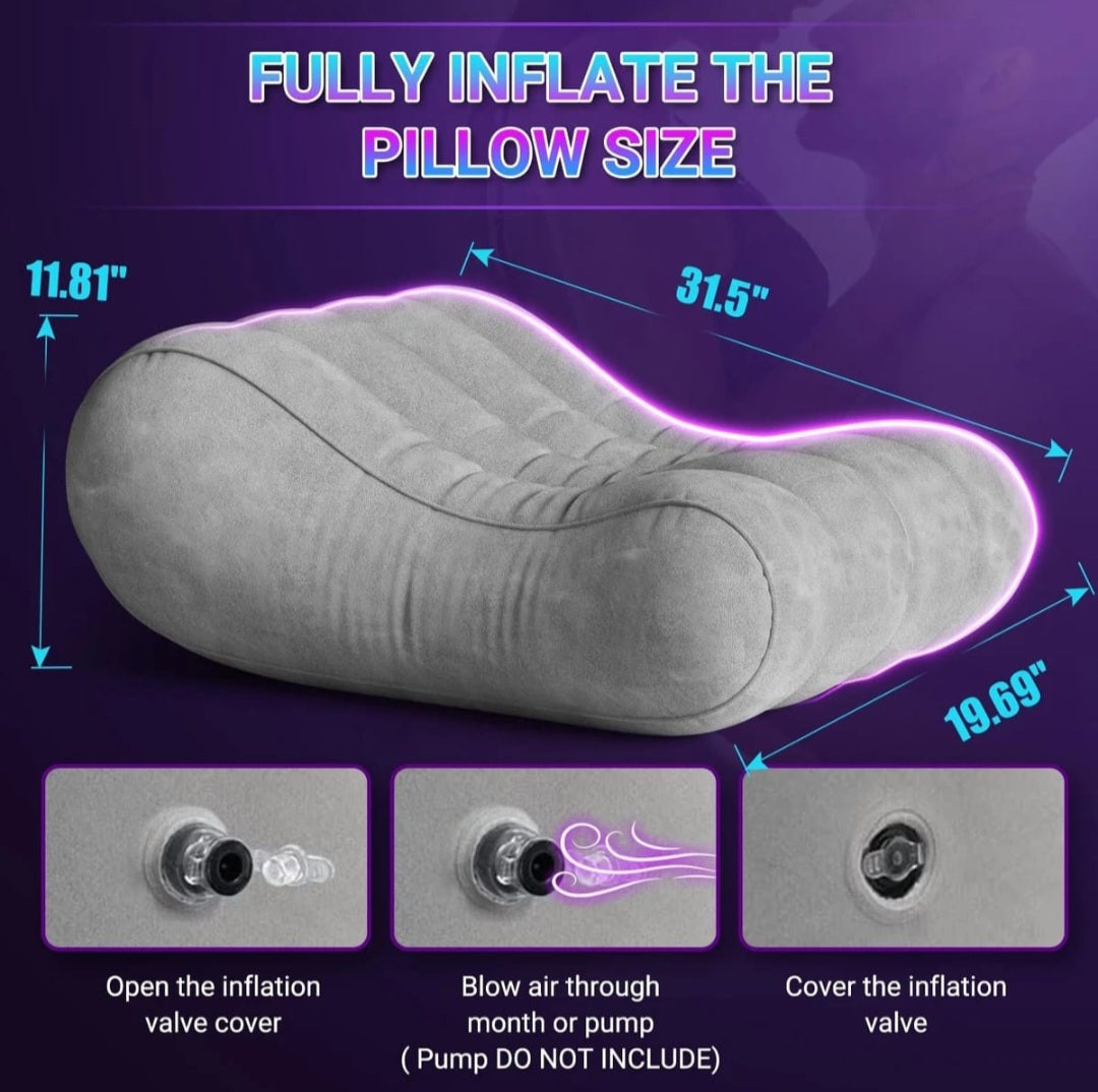 Inflatable Bedroom Pillow