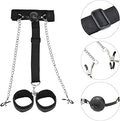 Neck to Wrist Bondage Set