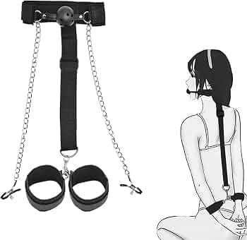 Ball Gag and Handcuff Restraint