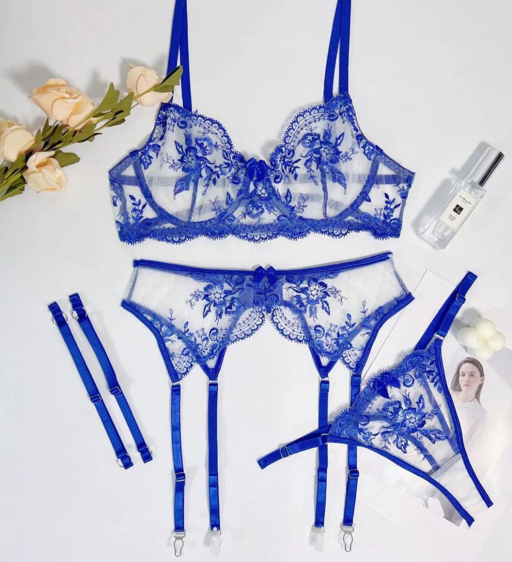 BLEU Lingerie Set