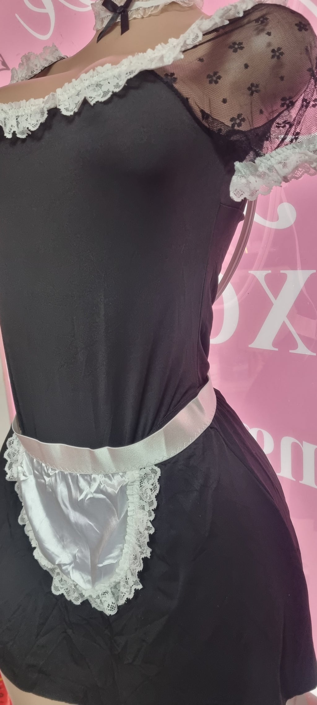 French Maid 3pc lingerie set