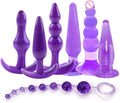 Silicone Anal Plugs/Training Kit