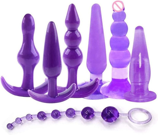 Silicone Anal Plugs/Training Kit