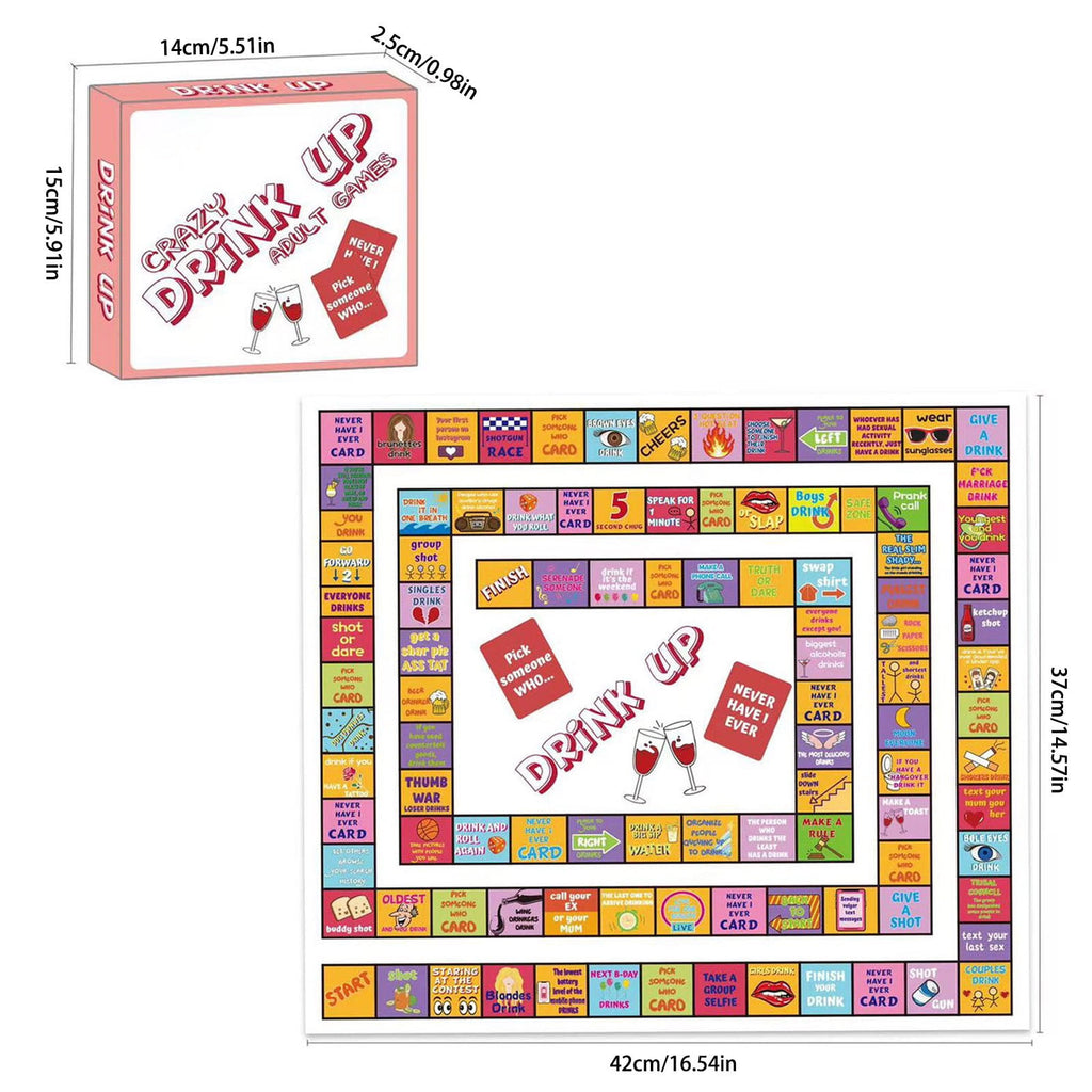 Drink Up Adult Board Game