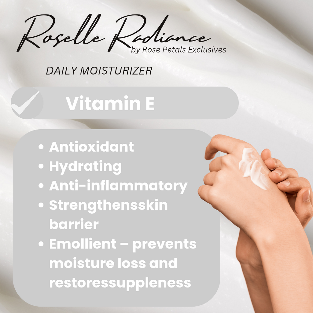 Vitamin E & C - Alpha-Arbutin - Shea Butter | Daily Moisturizer