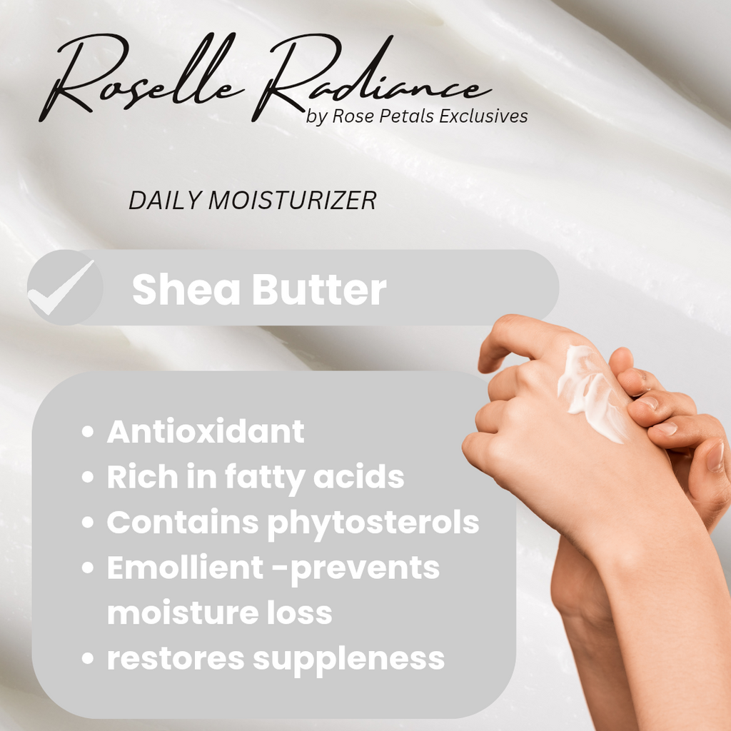 Vitamin E & C - Alpha-Arbutin - Shea Butter | Daily Moisturizer